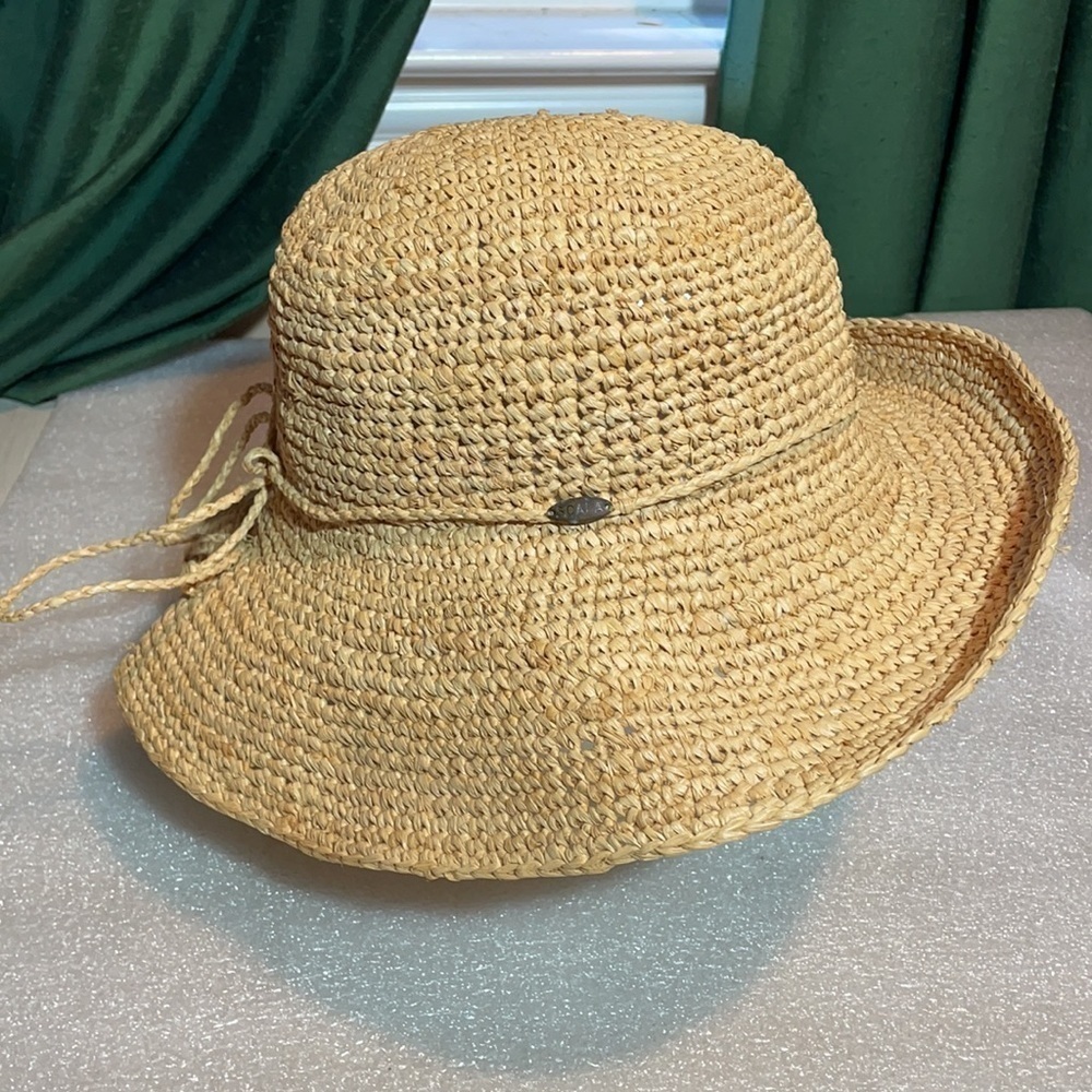Scala  The Collection Natural Fibre Women's Hat One Size - Picture 4 of 9